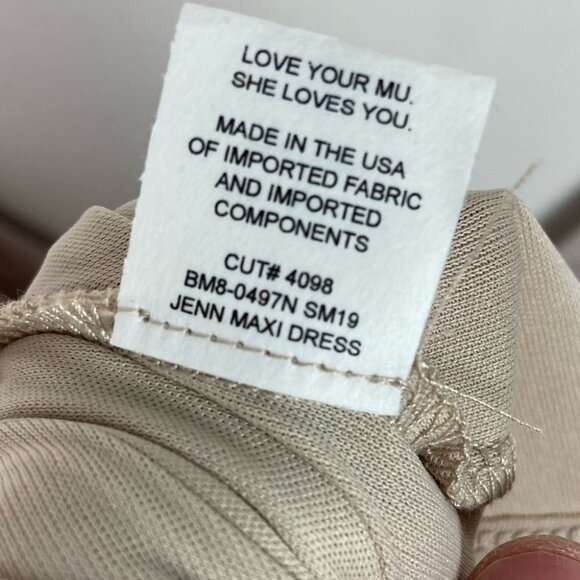 NWT Show Me Your Mumu Jenn Maxi Dress Ring Sheen XXXL New With Tags Bridesmaid - Picture 8 of 12